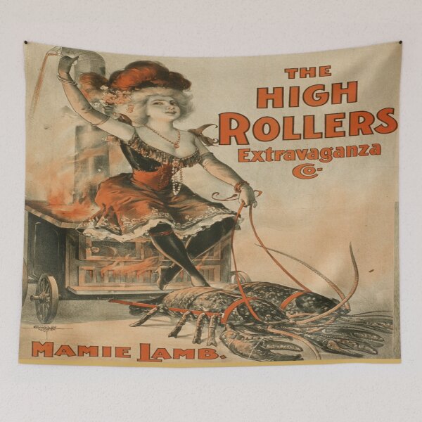 Item preview, High Rollers Vintage Burlesque Print designed and sold by Slydell1.