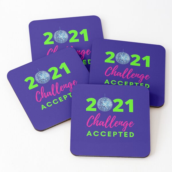 Item preview, 2021 challenge accepted designed and sold by Hey-Nice-Shirt.