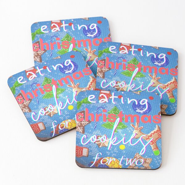 Item preview, eating christmas cookies for two! Christmas cookies Cool gift designed and sold by Lar888.