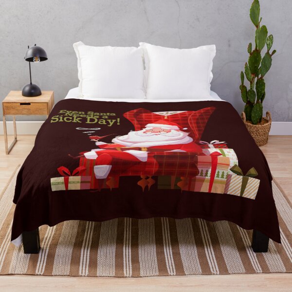 Item preview, Even Santa Needs A Sick Day! designed and sold by PawsitiveMum.