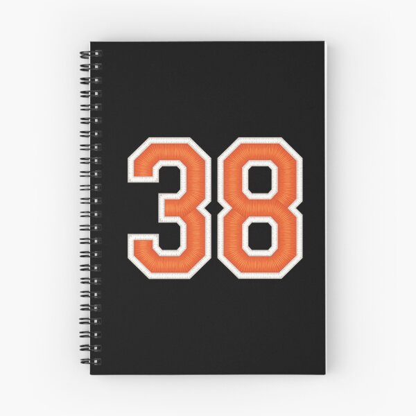 Item preview, Sports Number 38 Jersey thirty-eight Orange designed and sold by elhefe.