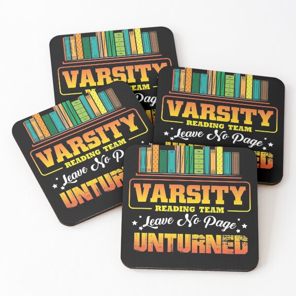Item preview, Varsity reading them leave no page unturned designed and sold by Grinover.