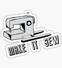 Make it Sew Sticker