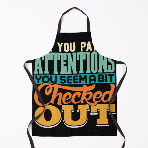 Item preview, Are you paying attentions you seem a bit checked designed and sold by Grinover.