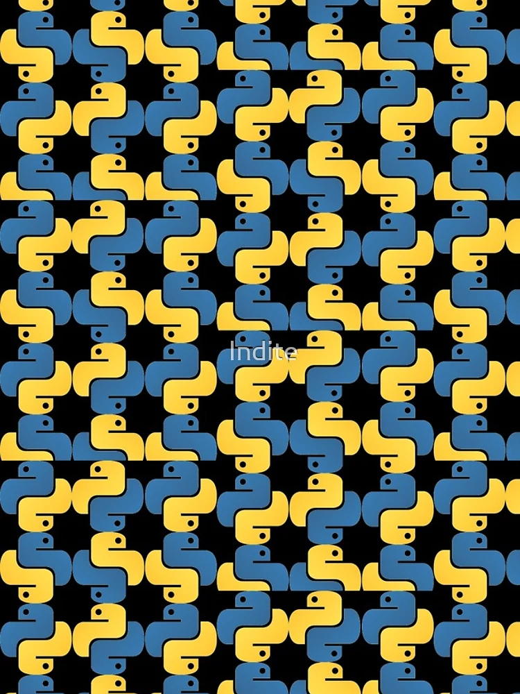 Thumbnail 4 of 4, iPhone Case, python - pattern designed and sold by Indite.