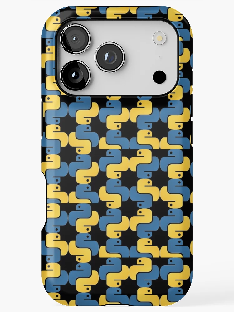 Thumbnail 1 of 4, iPhone Case, python - pattern designed and sold by Indite.