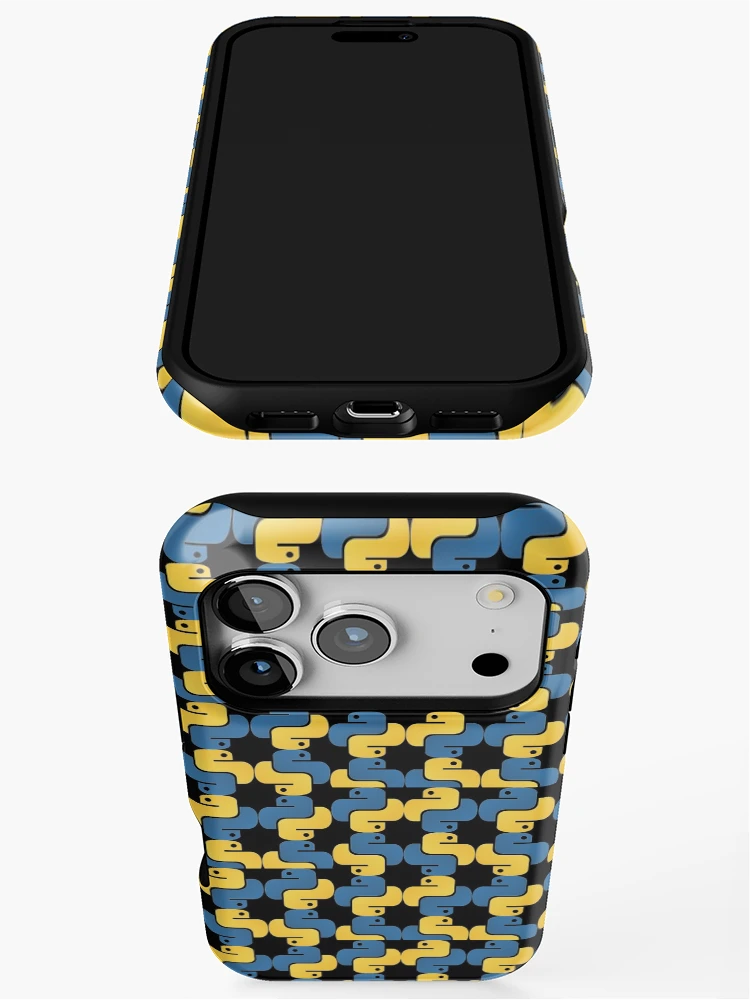 Thumbnail 3 of 4, iPhone Case, python - pattern designed and sold by Indite.