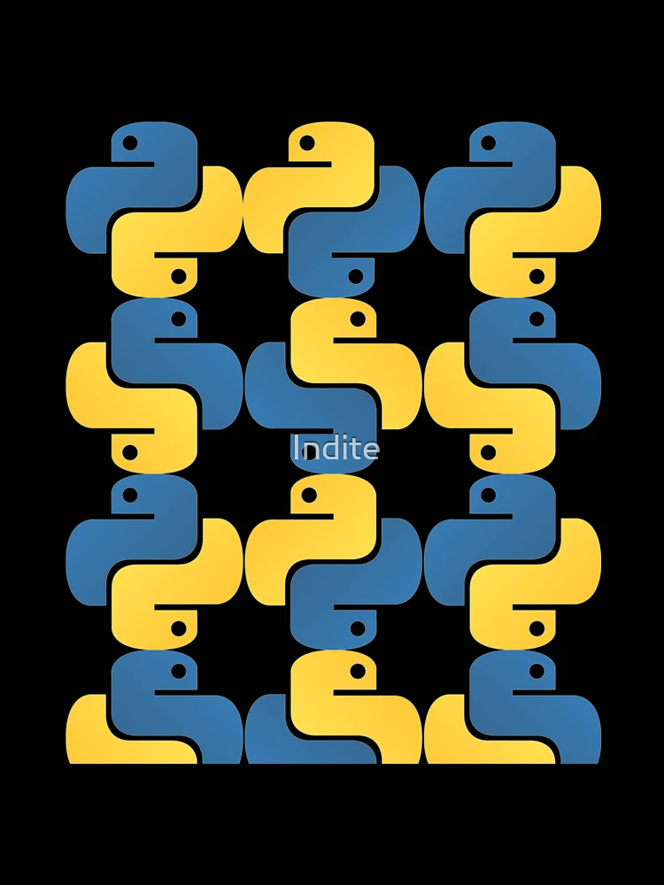 Thumbnail 4 of 4, Relaxed T-Shirt, python - pattern designed and sold by Indite.