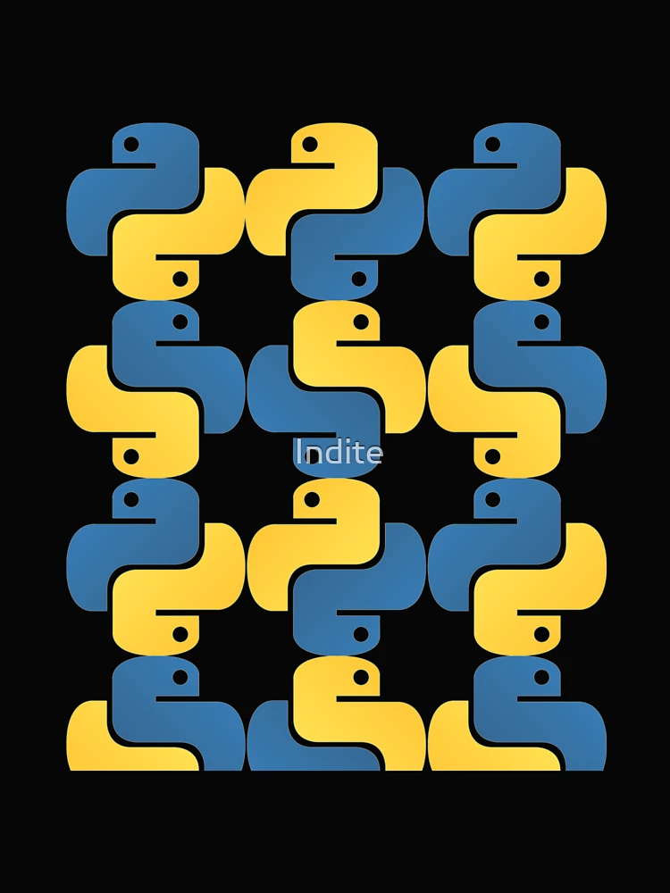Thumbnail 4 of 4, Boxy T-Shirt, python - pattern designed and sold by Indite.