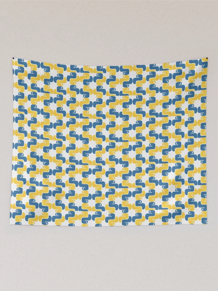 Thumbnail 2 of 3, Tapestry, python - pattern designed and sold by Indite.