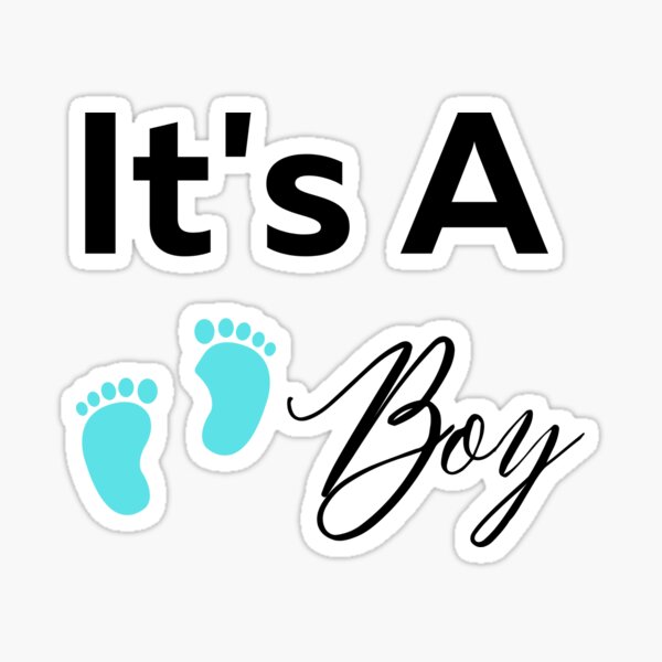 Item preview, It's a Boy designed and sold by CurrentlyJess.