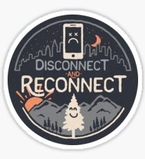 Reconnect Sticker
