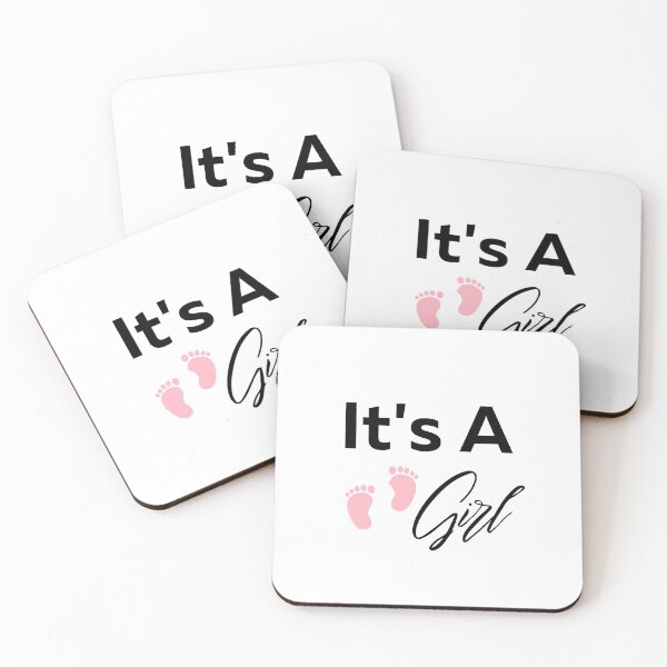 Item preview, It's A Girl designed and sold by CurrentlyJess.