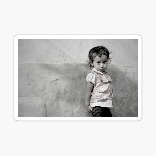 Little Face in Tansen Sticker