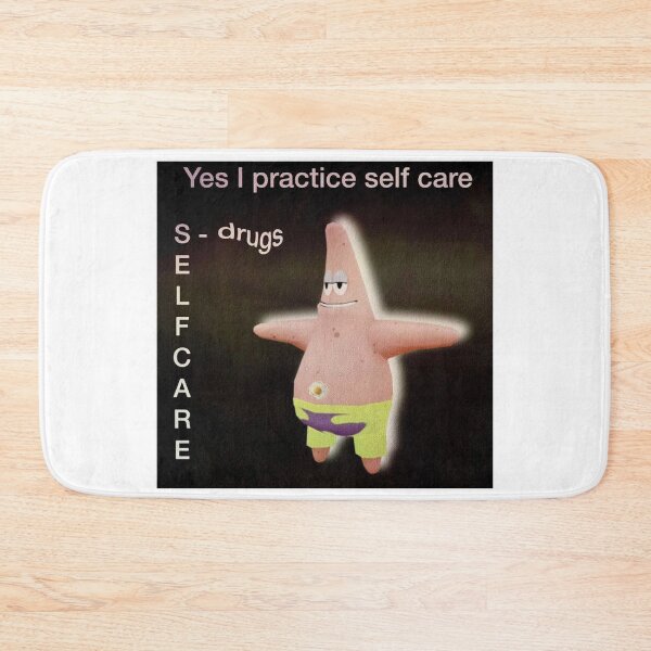 Item preview, Patrick Star Self Care Meme designed and sold by itskalymydudes.