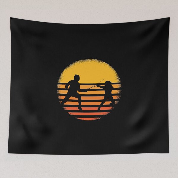 Item preview, Vintage fencing father and son fencing sports trainer designed and sold by Nessshirts.