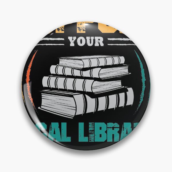 Item preview, Support your local library read and write designed and sold by Grinover.