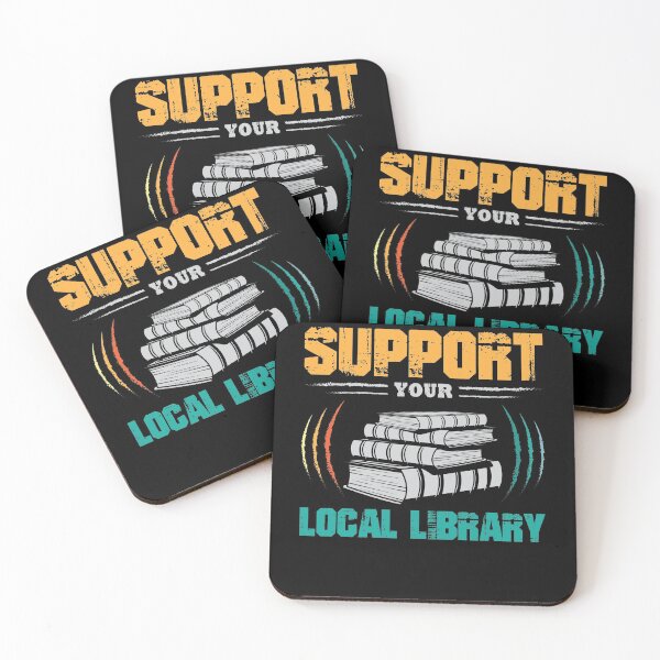 Item preview, Support your local library read and write designed and sold by Grinover.