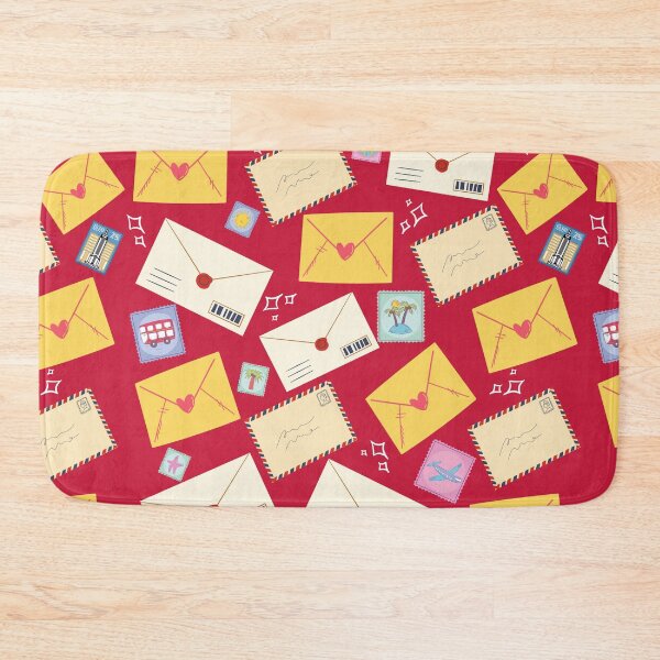 Item preview, Vintage Stamp, Envelope and Post Card Collection Philately Repeated Pattern designed and sold by conceptDVS.
