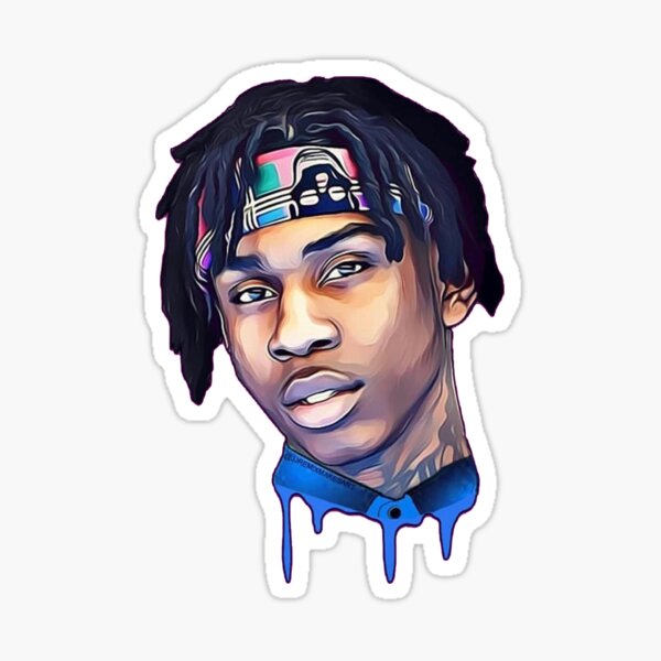 "Polo G The Goat Cartoon Anime Style Fan Art" Sticker by Now-Thats