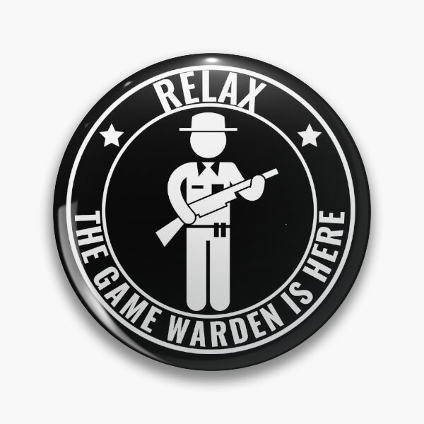 Item preview, Relax Game Warden is here designed and sold by Teelogic.