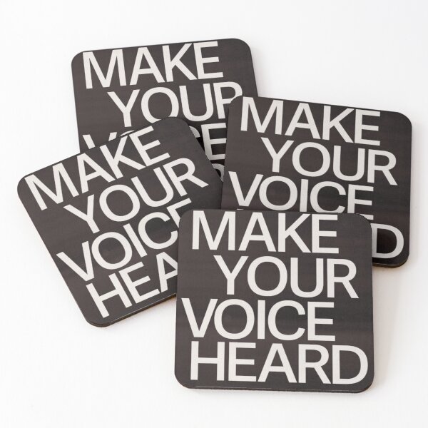 Item preview, MAKE YOUR VOICE HEARD designed and sold by peytonmtodd.