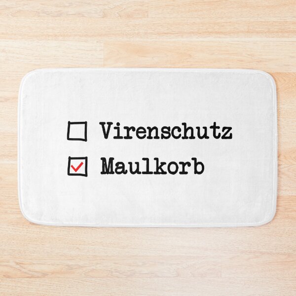 Item preview,  Maskenpflicht Virenschutz oder Maulkorb? designed and sold by cursotti.