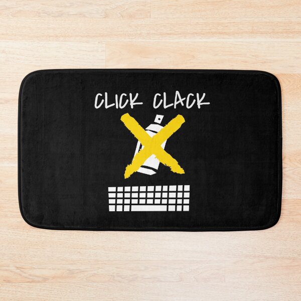 Item preview, Click clack, don't spray, hack designed and sold by GraphicTeesSuck.