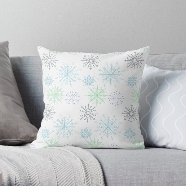 First Snow Throw Pillow