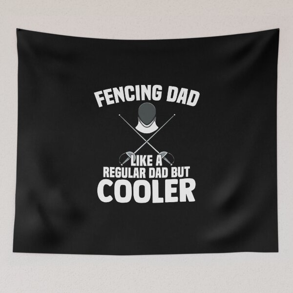 Item preview, Fencing Father Fencing Sports Gift Father's Day Sports Gift designed and sold by Nessshirts.