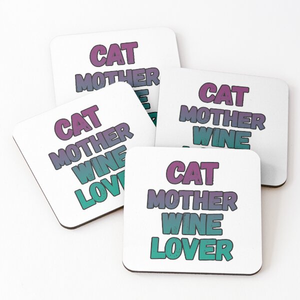 Item preview, Cat mother, wine lover designed and sold by yoshra.