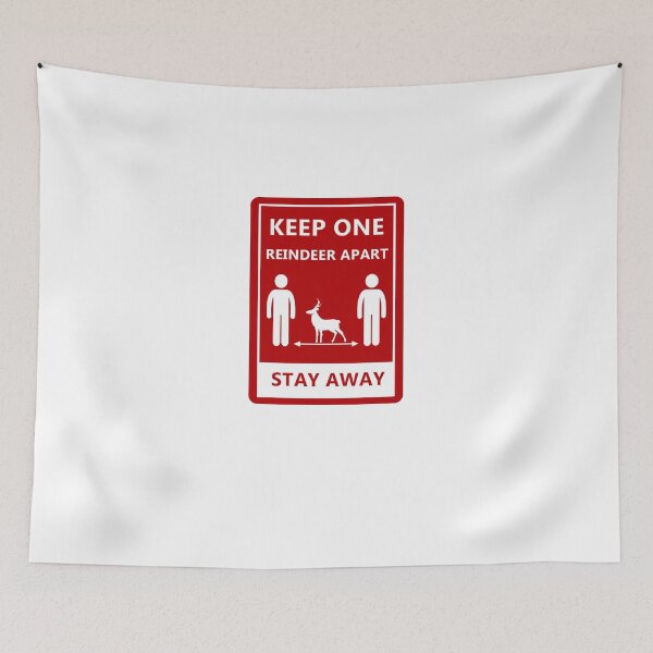 Item preview, Keep One Reindeer Apart  designed and sold by damone7.