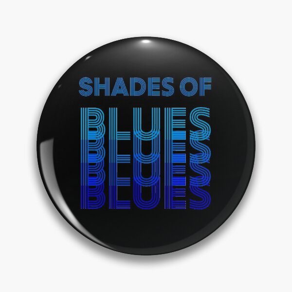 Item preview, Shades of blues for social dancing, blues music, blues dance designed and sold by NaughtyGoose.