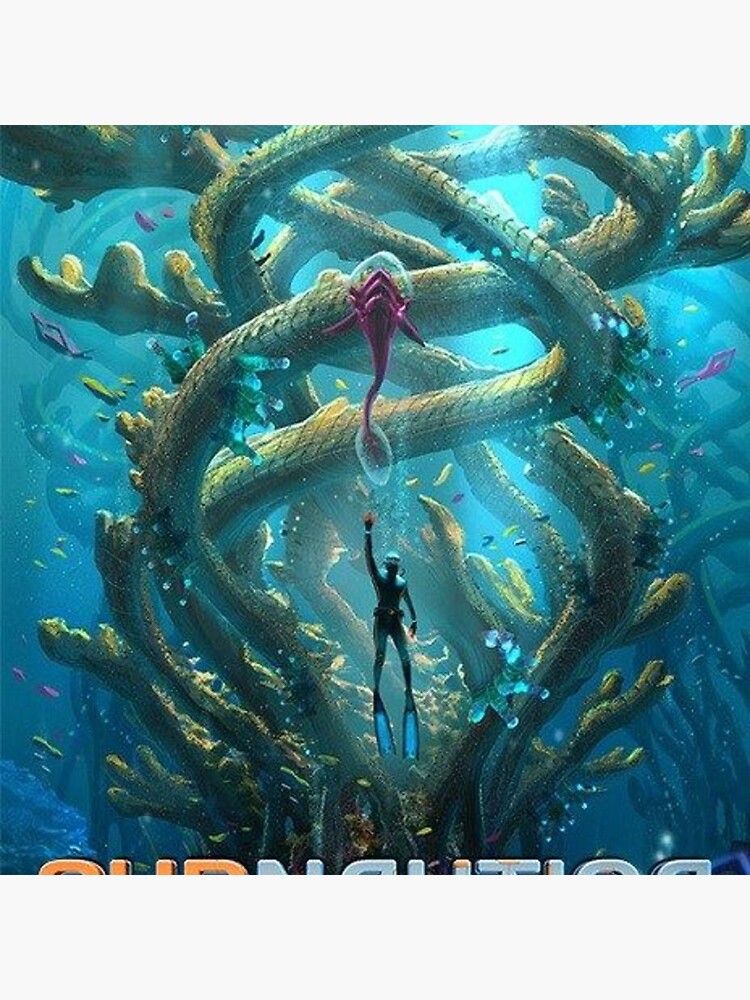 Subnautica Poster Acrylic Block By Recordingblock Redbubble