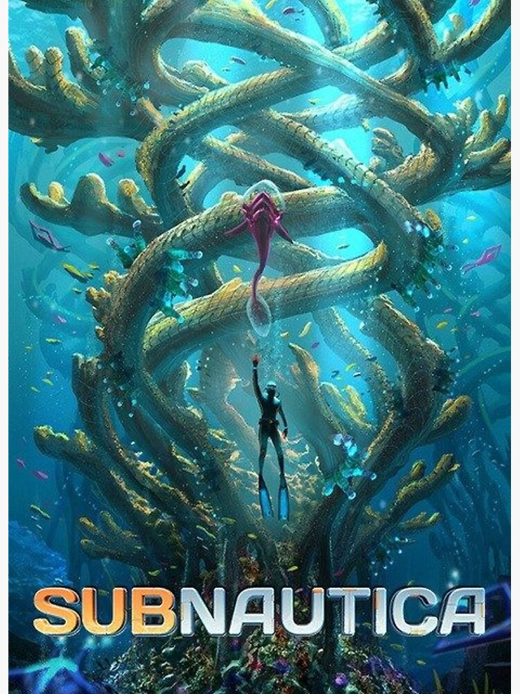 Subnautica Poster Canvas Print For Sale By Recordingblock Redbubble