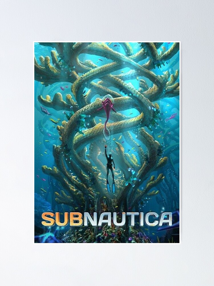 Subnautica Poster Poster For Sale By Recordingblock Redbubble