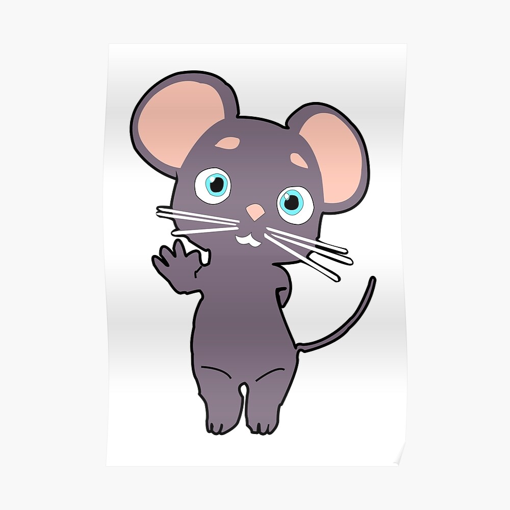Mouse Cocomelon Characters Poster By Gnoga Redbubble