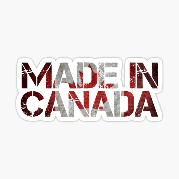 Canada Canadian Flag Sticker