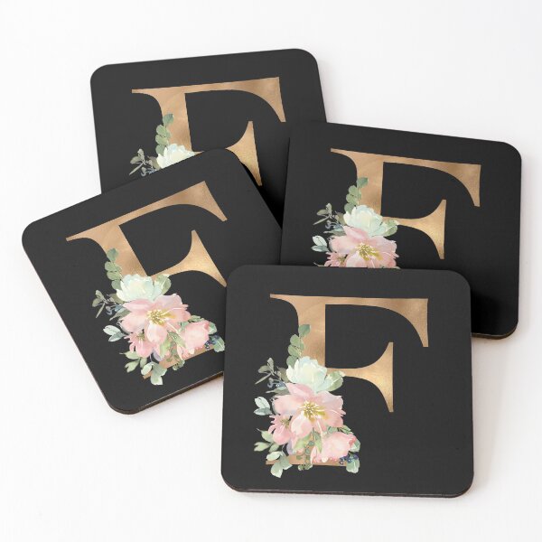 Item preview, Letter F Monogram designed and sold by WisdomInspired.
