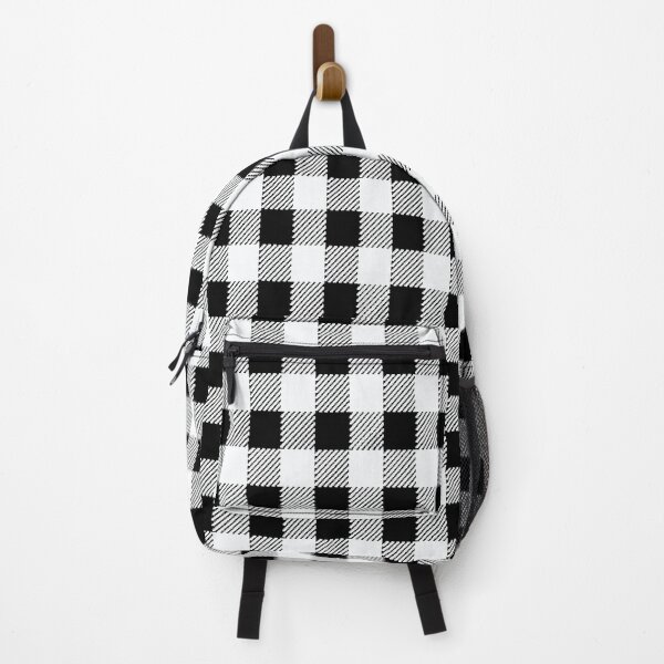 Item preview, white and black plaid pattern designed and sold by virilamissa.