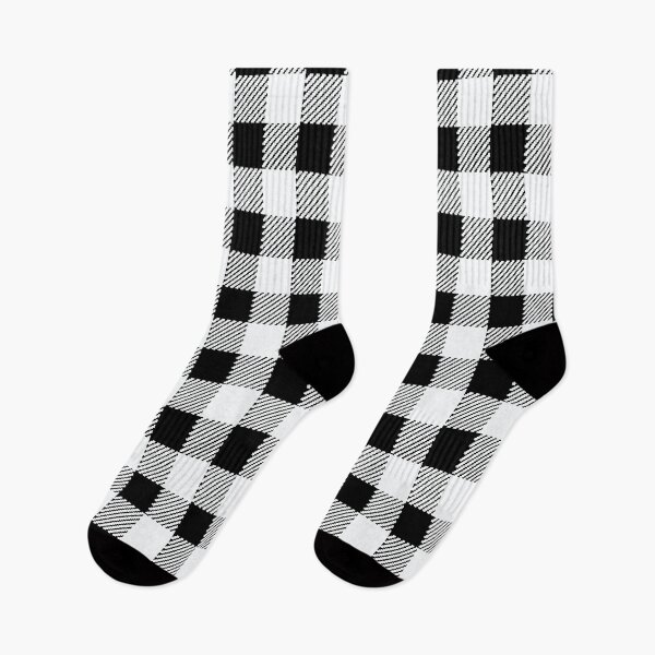 Item preview, white and black plaid pattern designed and sold by virilamissa.