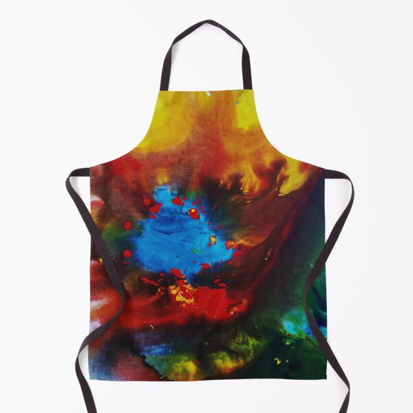 Item preview, Abstraction in red and green Rosina 5 designed and sold by bernd49.