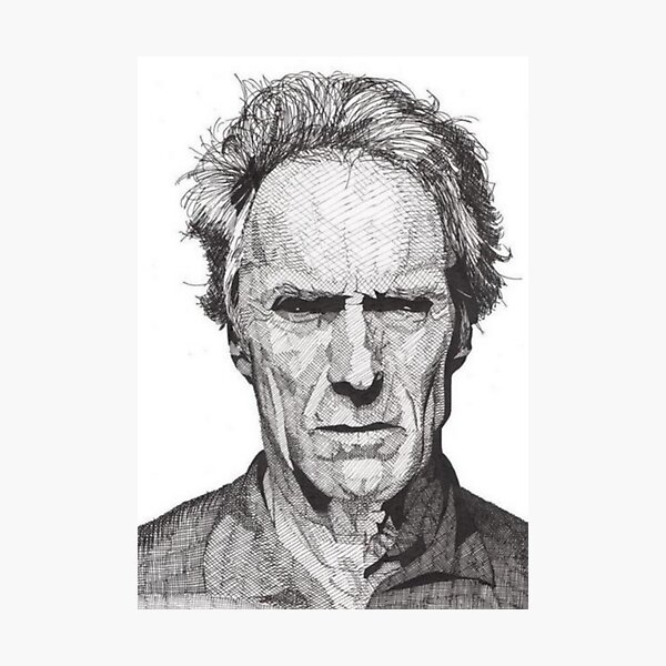 Clint Eastwood Photographic Print