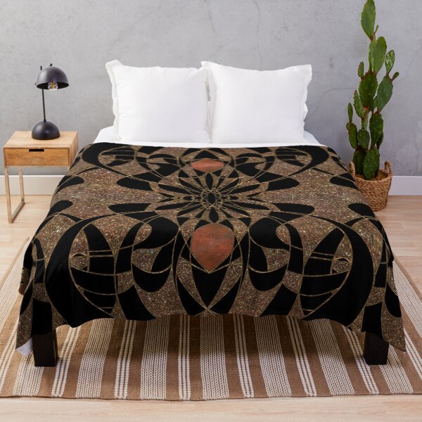 Item preview, Art Deco retro pattern of glittering Art Nouveau antique designed and sold by Xarah.