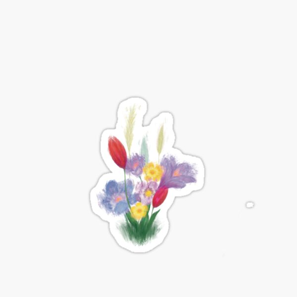 The flowers Sticker