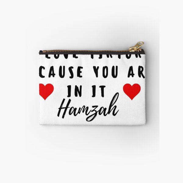 Item preview, i love tiktok beacuse you are in it hamzah designed and sold by MoreArt15.
