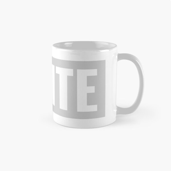 Item preview, White text simple classic typography designed and sold by AmongOtherThngs.