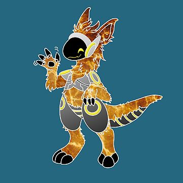 Protogen Fursuit Furry Fursona waving hello multi rainbow