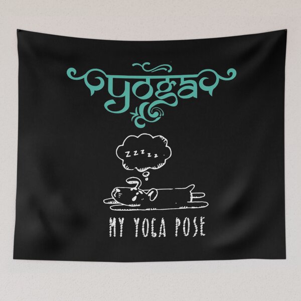 Item preview, Funny Yoga Design My Yoga Pose designed and sold by darknessjeff86.
