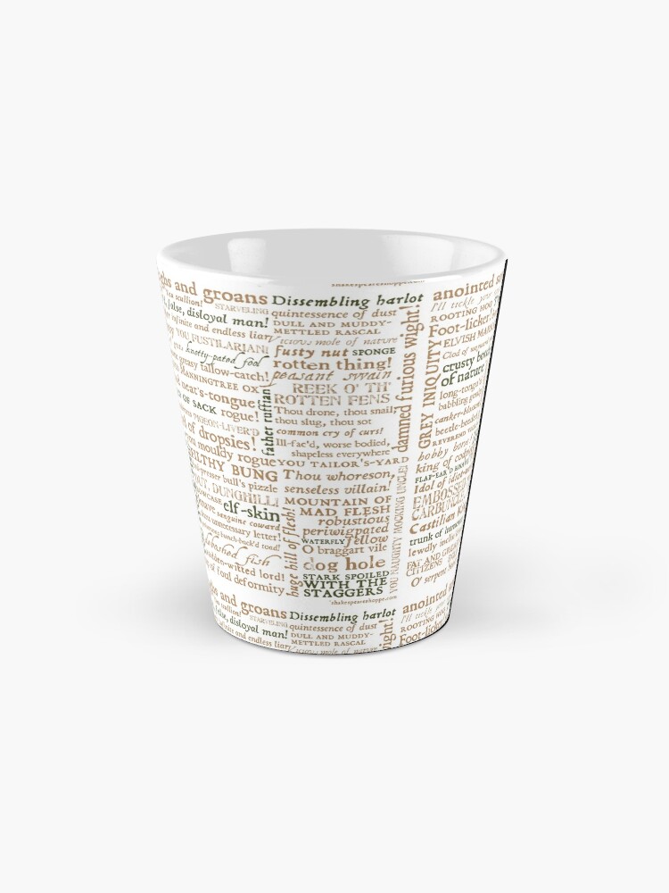 Alternate view of Shakespeare's Insults Collection - Revised Edition (by incognita) Mug